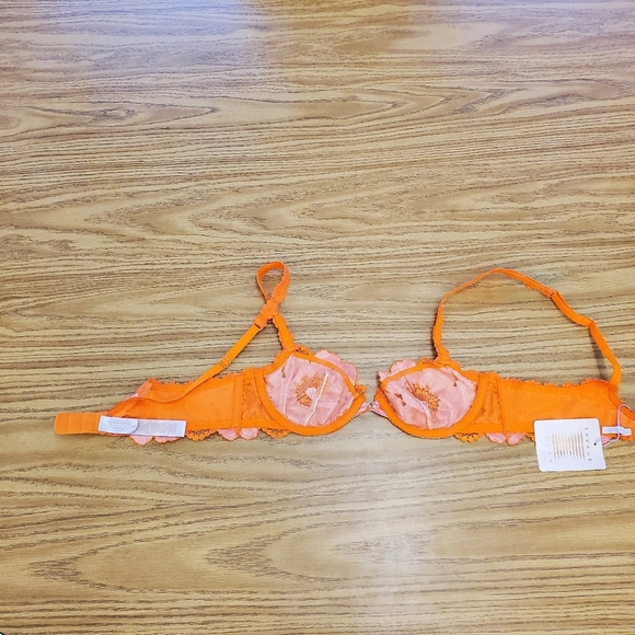 Savage X Fenty Perfect Poppies Lace Bralette 34A - Picture 6 of 9